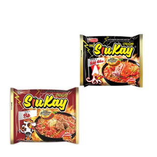 Mì SiuKay Vị Bò/Hải Sản Gói 128gr