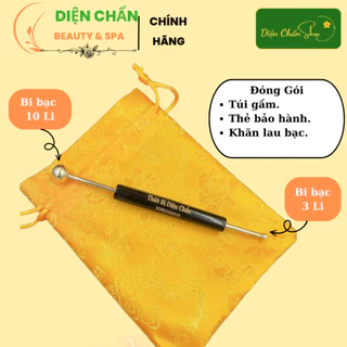 Cây Dò Bạc Hai Đầu Bạc Ta Chuẩn - Day Huyệt, Đánh Hàn - Dụng Cụ Diện Chẩn