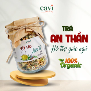 Trà An Thần, Hỗ Trợ Mất Ngủ, Ngủ Ngon,Trà Vô Ưu Mộc Vị Lọ 100g, Quà Tặng Sức Khỏe