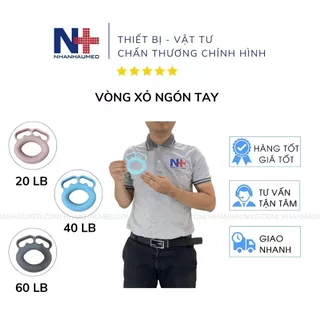 Vòng Tròn Cao Su Xỏ Ngón Luyện Tập Cơ Tay, Tập Phục Hồi Chức Năng Ngón Tay, Bàn Tay