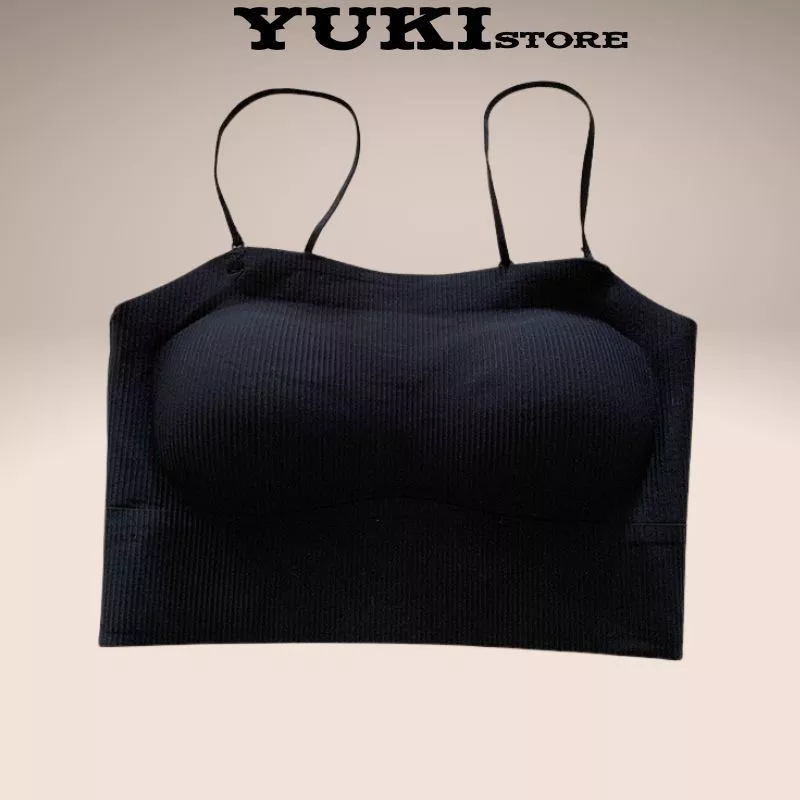 Áo Bra Cotton Đệm Su Mỏng 2 Dây YUKI STORE C16