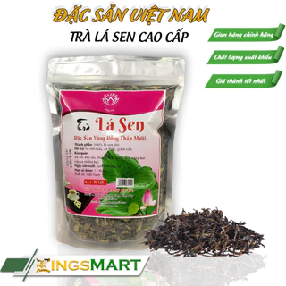 Trà Lá Sen - Thương hiệu Ba Tre - Đặc sản Đồng Tháp - Túi 80g - Kingsmart