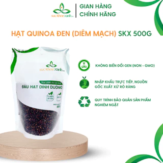 Hạt quinoa đen (diêm mạch) Peru-Nam Mỹ 500g