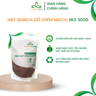 Hạt quinoa đỏ (diêm mạch) 500g (Nam Mỹ)