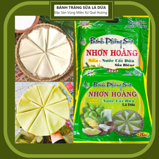 Bánh Phồng Sữa Lá Dứa Miền Tây Bánh Tráng Sữa Vị Lá Dứa Mùi Dừa Thơm Ngon - Đặc Trưng Chuẩn Mới