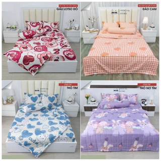 Chăn hè cotton poly,mền trần bông 3 lớp siêu đẹp