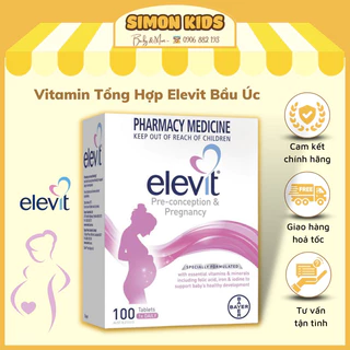 [Date 2026] Vitamin Tổng Hợp Elevit Bầu Úc Chăm Sóc Phụ Nữ Trước Và Trong Quá Trình Mang Thai