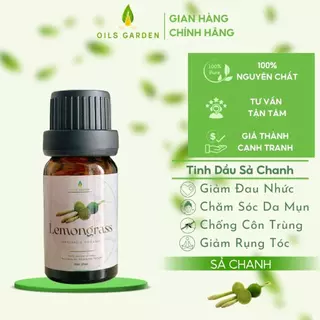 Tinh Dầu Sả Chanh Ấn Thiên Nhiên 100% - Tinh Dầu Tự Nhiên Chất Lượng Cao - Oils Garden