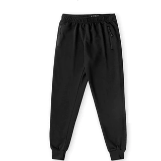 Quần jogger nam thun POLY xịn sò có khóa túi, phong cách thể thao với họa tiết trơn có big size 3xl đến hơn 90kg