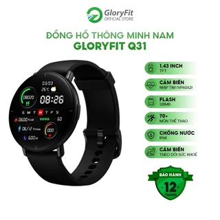 Đồng hồ thông minh nam Gloryfit Q31 kết nối bluetooth, đồng hồ thể thao, theo dõi sức khỏe, nghe gọi nhắn tin