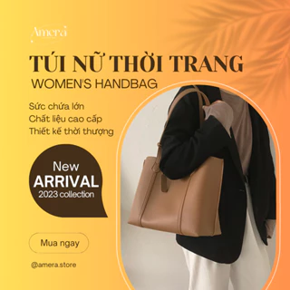 Túi Tote da thông thường đa năng Amera Túi xách tay đeo vai lớn