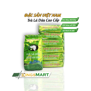 Lốc 6 Gói Trà Lá Dứa 50gr/Gói - Thương hiệu Hậu Hương - Đặc sản Lâm Đồng - Kingsmart