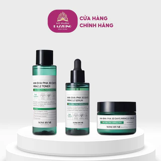 Bộ 3 Sản Phẩm Toner + Serum + Kem Dưỡng Some By Mi AHA-BHA-PHA Fullsize