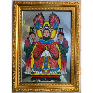 TRANH BÀ CỬU THIÊN HUYỀN NỮ 18x24CM