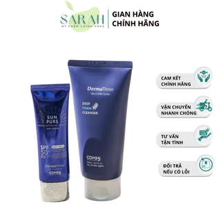 Sữa Rửa Mặt Dermathree Hàn Quốc - Làm Sạch Sâu, Cân Bằng Độ Ẩm, Giúp Da Thông Thoáng, Trắng Sáng