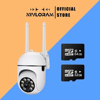 Camera Wifi Giám Sát Không Dây Camera Giám Sát 1080p,360 Độ Giám Sát,Giám Sát hồng ngoại rõ ràng hơn,8 đèn LED