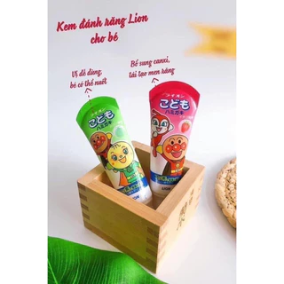 Kem đánh răng LION trẻ em 40gr - Nội địa Nhật