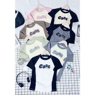 Áo Baby Tee CORC Chất Borip Quảng Châu 4 Chiều - Dư Tú Lệ Shop