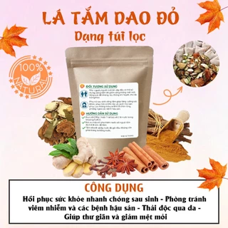 Lá Tắm Dao Đỏ Sau Sinh (10 Túi Lọc)