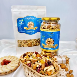 Ngũ Cốc Giảm Cân Ăn Kiêng Granola Nofa Không Đường Siêu Hạt, Ngũ Cốc Ăn Kiêng Dinh Dưỡng Thơm Ngon Giòn Rụm