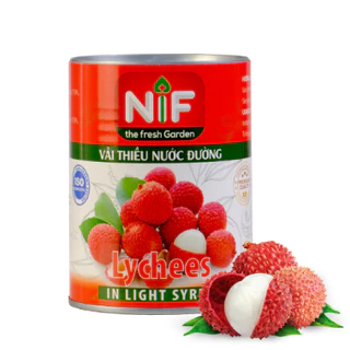 Vải ngâm nước đường NIF 560gr