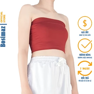 Áo ống Croptop Nữ Bosimaz CS011 quây ngực không dây, thun co giãn 4 chiều, vải đẹp dày, thoáng mát.