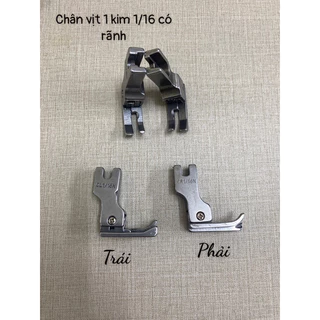 Chân vịt 1kim mý Trái , Phải 1/16 có rãnh