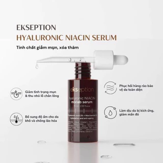 Serum Giảm Mụn, Xóa Thâm Ekseption Hyaluronic Niacin Mixlab 75ml