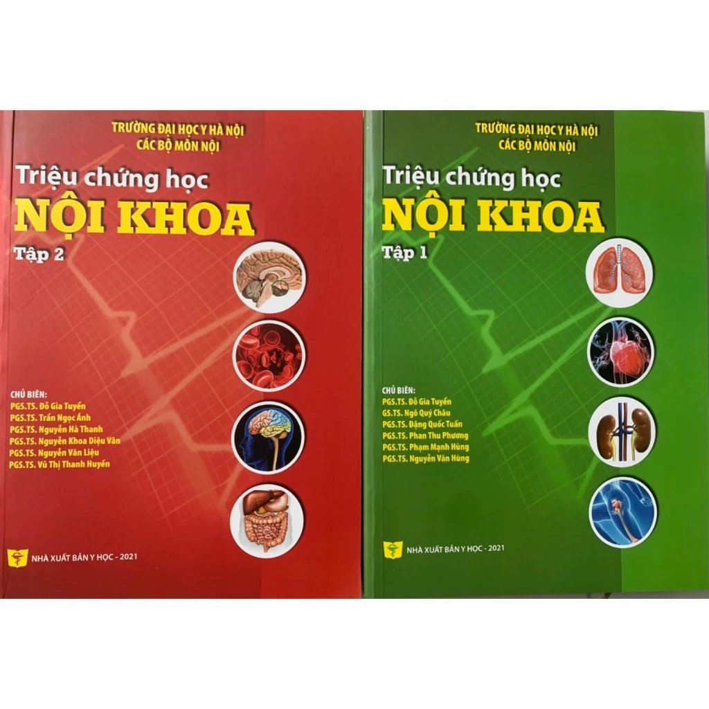 Sách - Triệu chứng học nội khoa tập 1+ 2