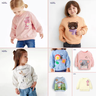 BST Áo Nỉ Little Maven, Malwee Hoạ Tiết Đáng Yêu Mẫu Mới 2023 Cho Bé Gái P2 - Jumping Beans Official Store