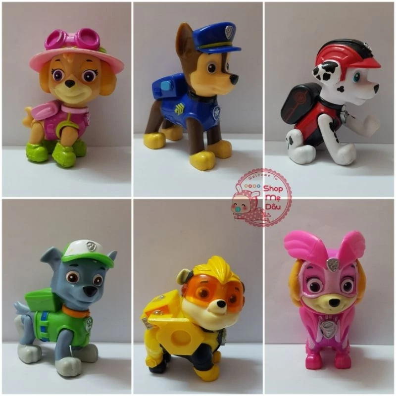 (THANH LÝ hàng xuất dư) Đồ chơi nhân vật phim Chó cứu hộ Paw Patrol (lựa mẫu)