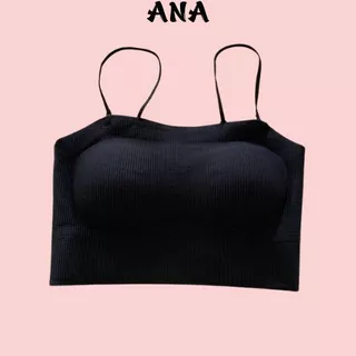 Áo Bra Cotton  Đệm Su Mỏng Không Gọng Áo Bra 2 Dây C16