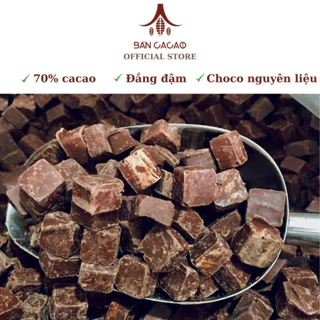 Chocolate 70% đắng đậm 500g - Chocolate nguyên liệu
