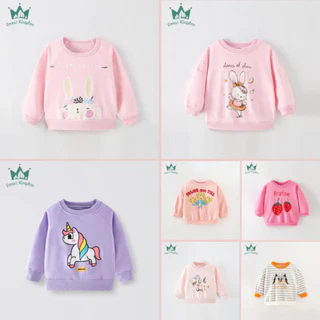 Áo Nỉ Hoạ Tiết Đáng Yêu Mẫu Mới 2023 Cho Bé Gái P3 - Jumping Beans Official Store