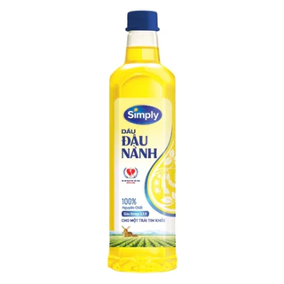 Dầu đậu nành SIMPLY chai 1L/2L chính hãng