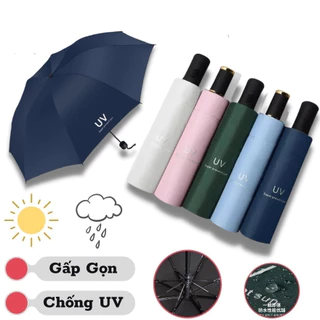 Ô gấp gọn UV, dù che nắng, che mưa ngoài trời cầm tay chống tia uv