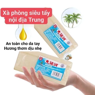 Xà phòng giặt Siêu Sạch tẩy vết bẩn trên quần áo và giày dép