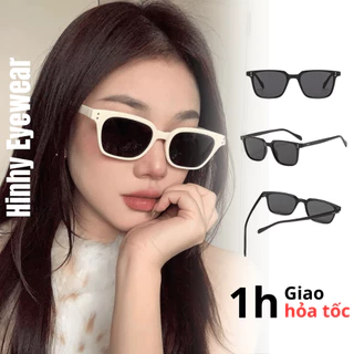 Kính Mát Nam Nữ Gọng Vuông Cao Cấp Chống UV400 Thời Trang Hàn Quốc Hinhy Eyewear - 221