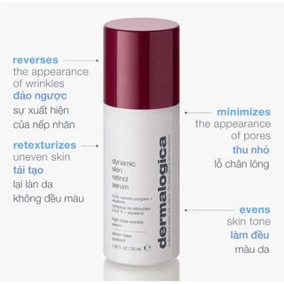 Serum Retinol dưỡng da chống lão hoá chứa Dermalogica