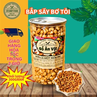 Bắp Mắm Lắc Khô Gà Lon 300gr [FREE SHIP] TỪ ĐƠN 50K, [Loại Đặc Biệt] Hàng Ngon Nhà Làm