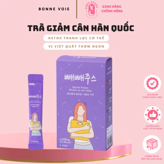 Trà Detox Giảm Cân LA BONNE VIOE Vị Việt Quốc Nội Địa Hàn Quốc - 14 gói/hộp