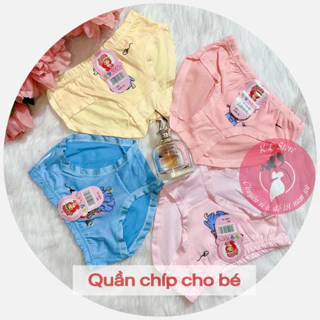 Quần chíp cho bé gái từ (8-42kg), thun mềm mịn, thoáng mát QTE21