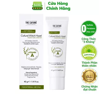 Kem Dưỡng Ẩm Cho Da Mặt Cổ Witch Hazel The Cafune Chính Hãng 40gr Gel Phục Hồi Làm Trắng Mờ Thâm Giảm Mụn Da Khô Dầu