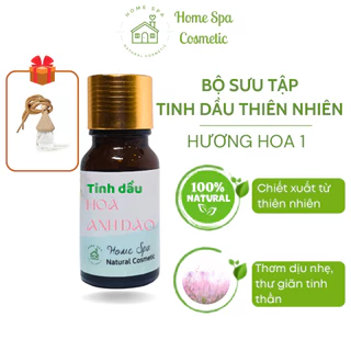 Tinh dầu thiên nhiên nguyên chất Homespa - Hoa ly/ Hoa anh đào/ Hoa ngọc lan/ Hoa sen/ Hoa bưởi - 10ml/ 20ml/ 50ml