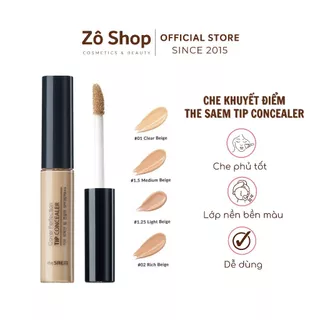 Kem che khuyết điểm the SAEM Cover Perfection Tip Concealer (6.5g)