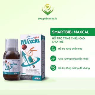 Siro Tăng Chiều Cao Smartbibi Maxcal Hỗ Trợ Xương Răng Chắc Khỏe Cho Bé Chai 30ml