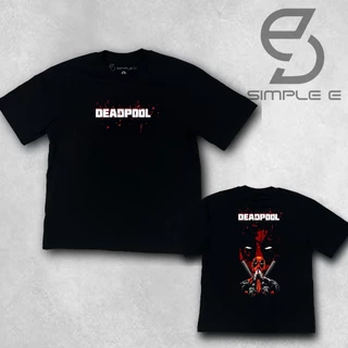 Áo Thun Unisex Local Brand SIMPLE "E" Form Oversize Cotton 100% DEADPOOL4