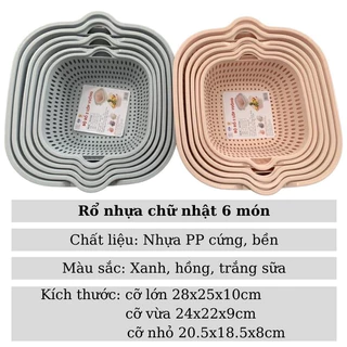 bộ rổ 6 món việt nhật kèm chậu