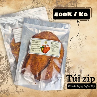 Thịt Bò Khô Tasty Túi Zip 500g