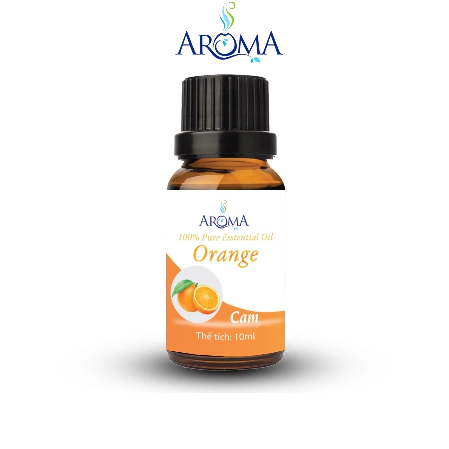 Tinh dầu Cam Ngọt Aroma Orange 10ml nguyên chất từ thiên nhiên, Tinh dầu xông phòng, thơm phòng, ngủ ngon, thư giãn